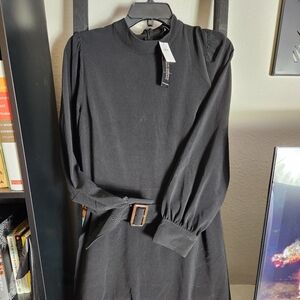 belted Banana Republic dress